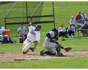 The Bobby Coombs Baseball Field has a permanent outdoor fence, crushed macadam warning track, and dugouts.