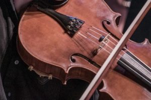 Jessie Burdette '25, viola, fiddle, and banjo
