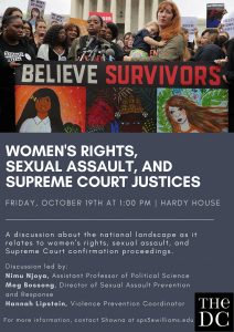 Women's Rights, Sexual Assault, and Supreme Court Justices