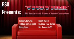BSU Presents: "Storytime"