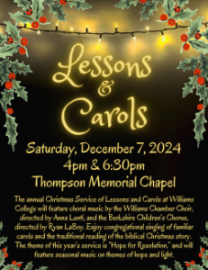Lessons and Carols