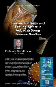 Prof. David Locke – Class of 1960 Music Lecture