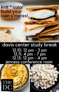 Davis Center Study Break