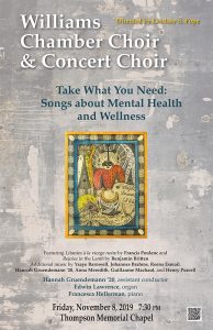 Concert Choir & Chamber Choir