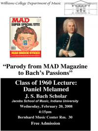 Class of 1960 Lecture, Daniel Melamed