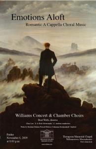 Williams Concert and Chamber Choirs