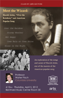 Class of '60 Lecture: Walter Frisch