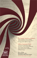 Williams Symphonic Winds and Chamber Orchestra of Williams