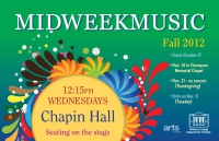 MIDWEEKMUSIC in Thompson Memorial Chapel