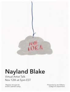 Artist Talk: Nayland Blake
