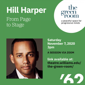 The Green Room with Hill Harper: Actor and Author. NAACP Image Award for Outstanding Actor in a Drama Series