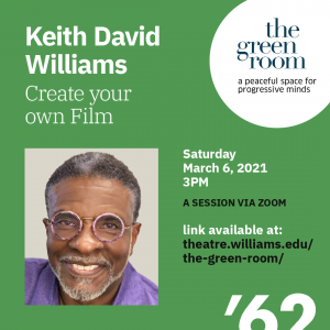 The Green Room with Keith David Williams, Emmy-winning Actor, Voice Actor and Producer.