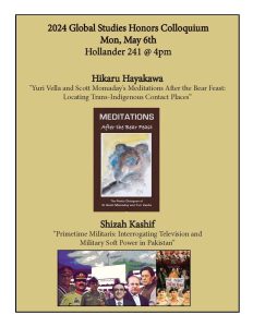 Global Studies Honors Colloquium