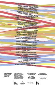 Kathia St. Hilaire Closing Festival @ Clark 09/13 6pm with live DJ sets and Haitian cuisine