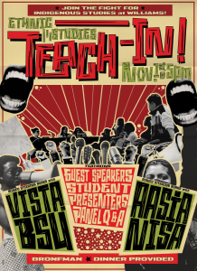 TODAY! 7TH ANNUAL ETHNIC STUDIES TEACH IN: VISTA X BSU X NISA X AASiA
