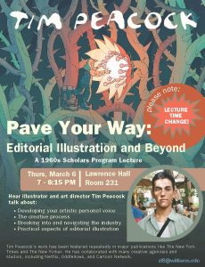 1960's Art Scholars Present Tim Peacock -- Pave Your Way: Editorial Illustration and Beyond