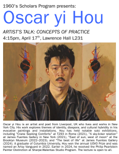 1960's Art Scholars Present Oscar yi Hou: Concepts of Practice