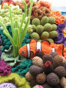 Weekly Crochet Circle: Berkshires Satellite Coral Reef!